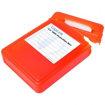 Caja de protección LogiLink para HDD de 3.5 - Color Naranja