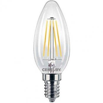 LÁMPARA DE FILAMENTO DE OLIVO LED SPELL CANDLE - 6W - E14-27