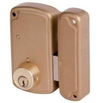 Cerradura sobreponer Ucem 4056C-70 Dcha HB para madera, con paletón