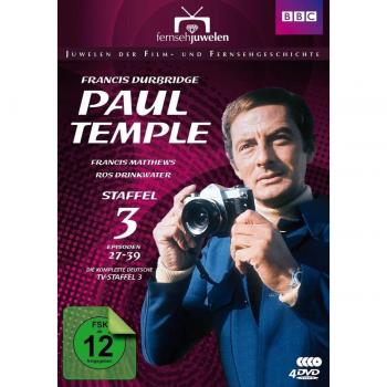 Francis Durbridge: Paul Temple - Staffel 3 - Die komplette ZDF-Fernseh-Saison 3
