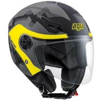 AGV 0041A2A0_014 Motorradhelm Blade E2205 Multi, gelb