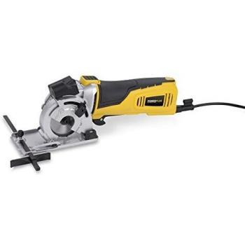 POWERPLUS POWX1365MB - Sierra circular + base de inglete 600w con 4 discos incluidos
