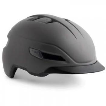 Met Casco Corso L(58-62) Ciclismo, Adultos Unisex, Gris (Gris Oscuro)