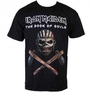 Iron Maiden Axe Metal T-Shirt - ROCK OFF L