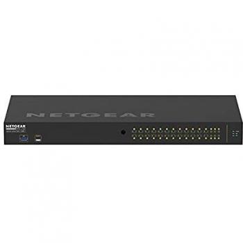 NETGEAR M4250-26G4F (GSM4230P) Managed Switch - 24x1G PoE+ Ports, 2x1G and 2xSFP Uplinks, L2/L3