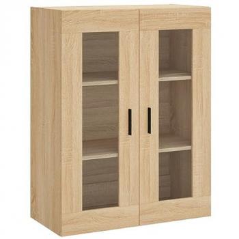 Armario de pared roble Sonoma 69,5x34x90 cm Marrón
