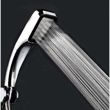 Teléfono de ducha Wasserfall cuarto de baño baño accesorios Boquillas antical ducha latón cromo Alcachofa Ducha de agua bajo Gran Impresión duchas universal Components Rocíe, plateado