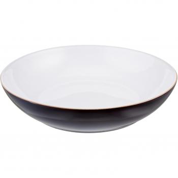 Denby Jet Negro Individual cuencos de Pasta, juego de 4