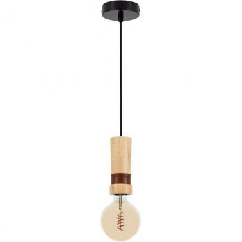 Lámpara Colgante De Madera Túria - Diseño Exclusivo y Elegante para Iluminar Tu Hogar