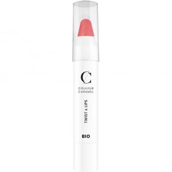 Couleur Caramel Twist&Lips Barra de Labios 408 Rosa Perlado 3g