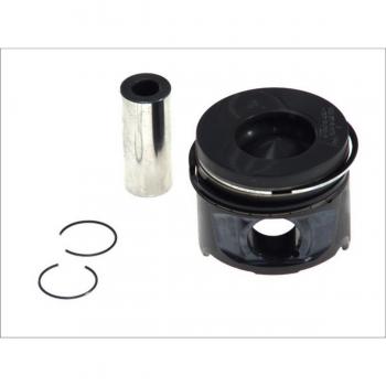 Pistón NÜRAL 87-123407-20 - Pistón de alta calidad, fabricado en aluminio, diseñado para motores de automóviles, con un diámetro específico y características de resistencia al desgaste