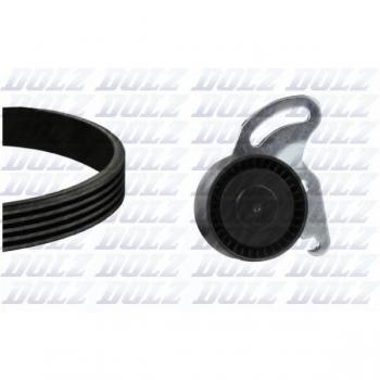 Kit de poleas DOLZ con correa de distribución SKD221A