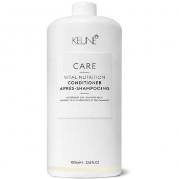 Keune Care Vital Nutrition Conditioner 1000 ml - Moisturising and Nourishing Conditioner for Dry and Damaged Hair