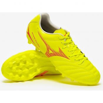 Bota de fútbol Mizuno Monarcida Neo III Select AG amarillo neón