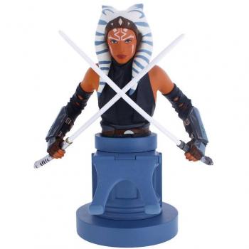 Exquisite Gaming Cable Guy Ahsoka Tano Star Wars Soporte y Base de Carga Multiplataforma 20 cm Multicolor