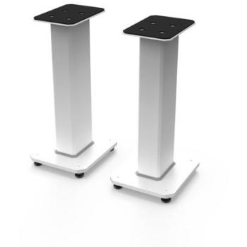 Kanto SX22W White 22 Fixed Wall-Mount Speaker Stands with Isolation Feet