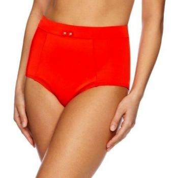 Gossard - Braguitas de manga corta para mujer, talla S, color rojo