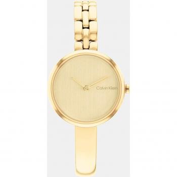 Reloj Calvin Klein Bangled25200279 de acero dorado para mujer