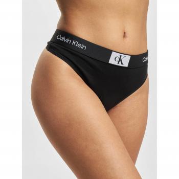 Tanga Calvin Klein CK96 para mujer en color negro