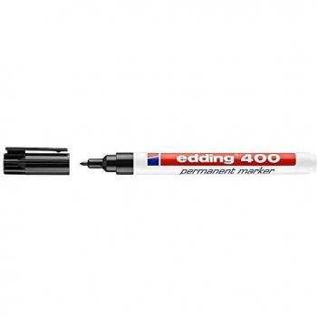 ROTULADOR NEGRO EDDING 400