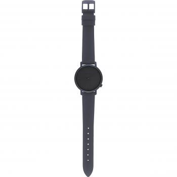 Komono Harlow Women's Monochrome Japanese Quartz Analogue Watch with Leather Strap