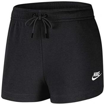 NIKE CJ2158 W NSW ESSNTL FLC HR Short FT Shorts Women's Black/White 2XL