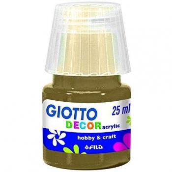 Giotto 538149decor acrilico color oro 3x 3x 6cm