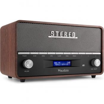 Radio Retro DAB+ XL con Bluetooth y batería Audizio Corno 2023