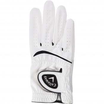 Callaway Weather Span - Guante de golf para hombre, color Blanco, talla Izquierda - ML