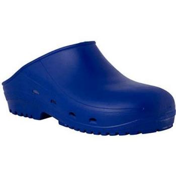 REPOSA Zuecos Sanitarios Modelo Easy, Suela de Goma Antideslizante SRC, Plantilla anatómica, zócalo Profesional de Goma termoplástica Esterilizable en Autoclave, antiestático