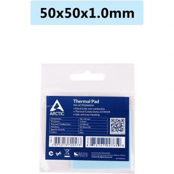 Pasta de Grasa Térmica ARCTIC 6.0 W/mK con Almohadilla de Silicona para CPU 50x50mm y Disipador de Calor 145x145mm
