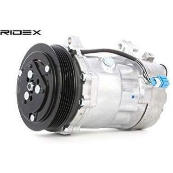 Compresor de Aire Acondicionado RIDEX 447K0180 SD7V16 R134a PAG 46 con Buje de Sellado y Polea de 128mm, 6 Ranuras