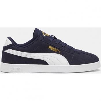 Puma - Zapatillas casual de niños Club II JR deportivas planas color azul