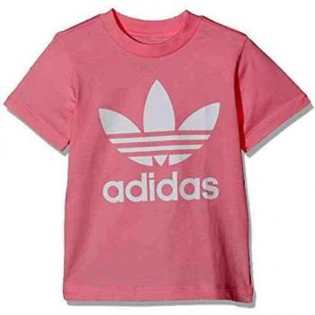 adidas Originals - Camiseta Adidas Trefoil tee - DV2831 - Rosa, 2/3A