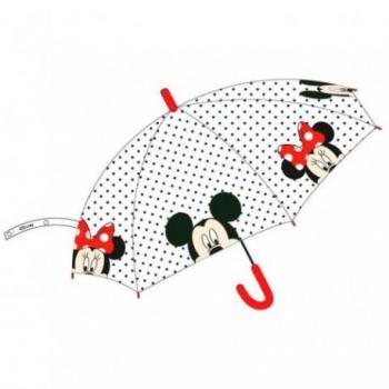 Paraguas Transparente Automático Minnie Disney 43,5cm