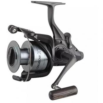 Okuma Carrete De Carpfishing Longbow XT Baitfeeder 4000, capacidad de línea 240m en 25/100, relación de engranaje 5.0:1, sistema de freno desengras