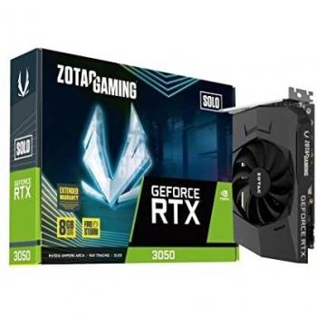 Zotac GeForce RTX 3050 Solo 8GB GDDR6 128 bit Tarjeta Gráfica