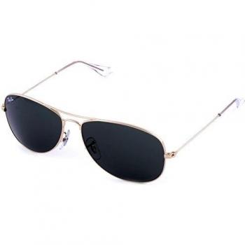 Ray Ban Sunglasses RB 3362 Cockpit RB3362 001 Metal Gold Green Grey