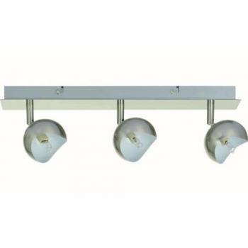 Lámpara de Techo Kumi, Metal Satinado Blanco 42x10x13.5 cm