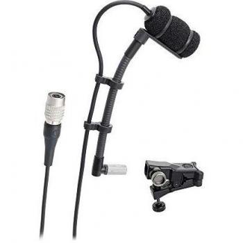 Audio-Technica ATM350UcW Cardioid Condenser Instrument Microphone with Universal Mounting System