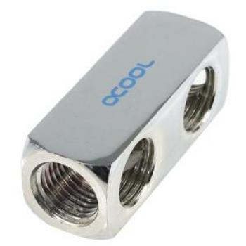 Alphacool HF 5-Way G1/4 Connection Terminal - Chrome