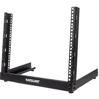 Intellinet 714648 Estante Rack o Bastidor Independiente 8U Negro - Estantería