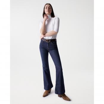 Salsa Jeans Vaquero de Campana Faith Push In Flare para Mujer, Tiro Alto