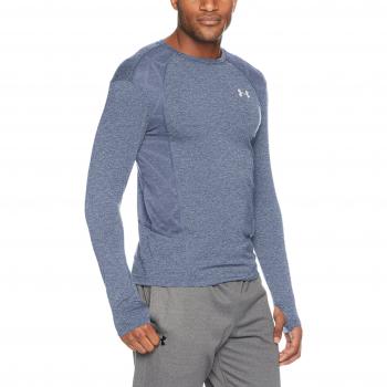 Under Armour UA Swyft LS tee Camiseta de Manga Larga, Hombre, Azul