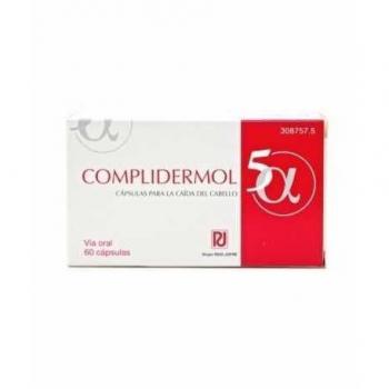 COMPLIDERMOL 5ALFA 60 CAPS