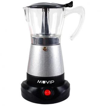 Cafetera eléctrica de goteo Muvip 6 tazas 480W con calefactor integrado y contenedor transparente