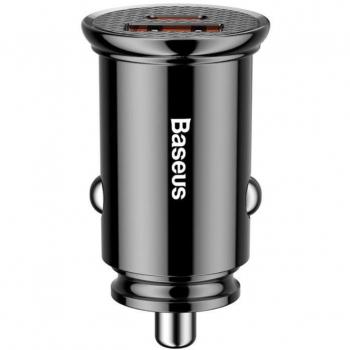 Baseus PPS CCYS-A01 - Cargador de Coche 30W QC4.0 PD3.0 Negro