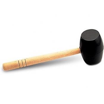 Rubi - Maza De Goma Negra 500 Gr.