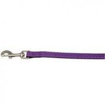 Nayeco Correa Perros Mac Leather Malva 10mm*120cm