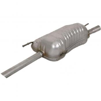 Silenciador trasero BOSAL 185-487 con piezas de montaje incluidas, diseñado para vehículos, fabricado en acero inoxidable de alta calidad, resistencia a la corrosión, fácil instalación y ajuste perfecto